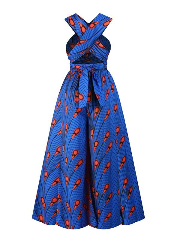 Ethnic Printed Multi-piece Jumpsuit