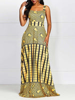 Load image into Gallery viewer, Women&#39;s Ethnic printed maxi dress

