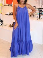 Load image into Gallery viewer, Sexy Solid Color Suspender Dress
