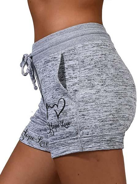 Faith Hope Love Casual Shorts