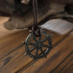 Load image into Gallery viewer, Ethnic Style &quot;Wheel of Life&quot; Bronze Necklace
