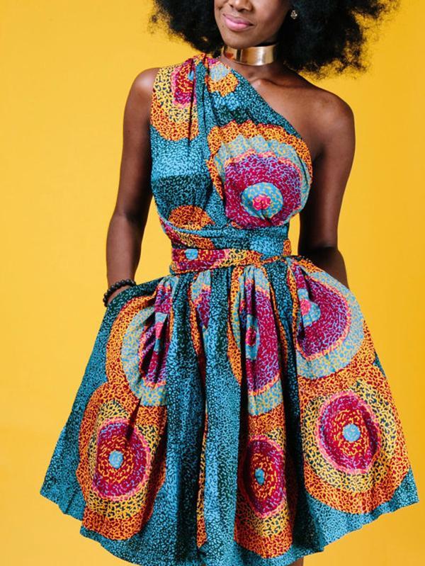 Sexy Pleated Dress With Straps