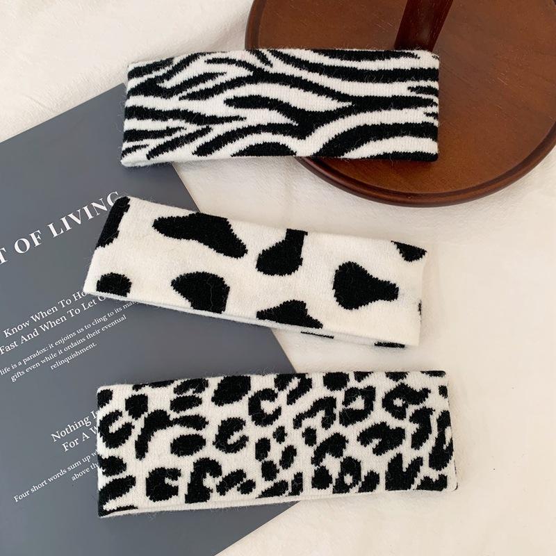 Ladies animal pattern headwear