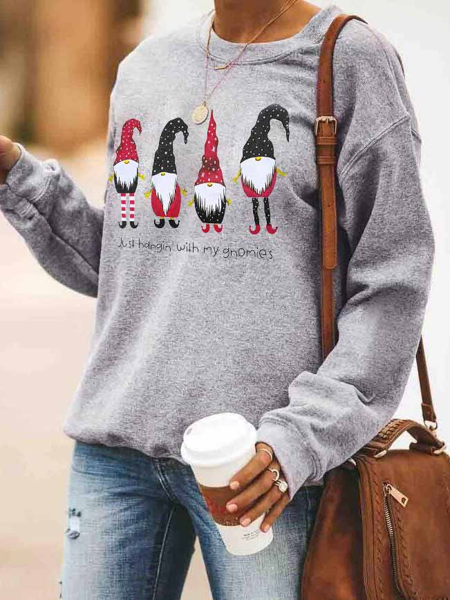 Just Hangin' with My Gnomies Pullover