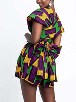 Load image into Gallery viewer, Women&#39;s printed DIY multi-wear jumpsuit
