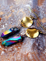 Load image into Gallery viewer, Crystal Stone Earrings Vintage Round Earrings
