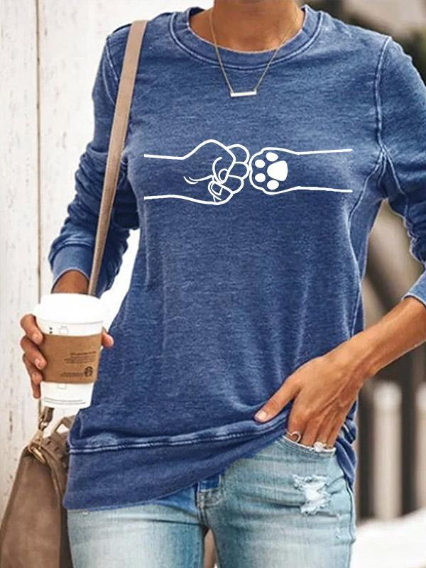 Fist and Dog's Paw Cozy Top