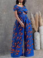 Load image into Gallery viewer, Ethnic Printed Multi-piece Jumpsuit
