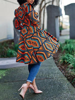 Load image into Gallery viewer, Women&#39;s retro long sleeve zipper coat
