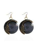 Load image into Gallery viewer, Bohemian earrings ethnic style rice beads woven retro earrings
