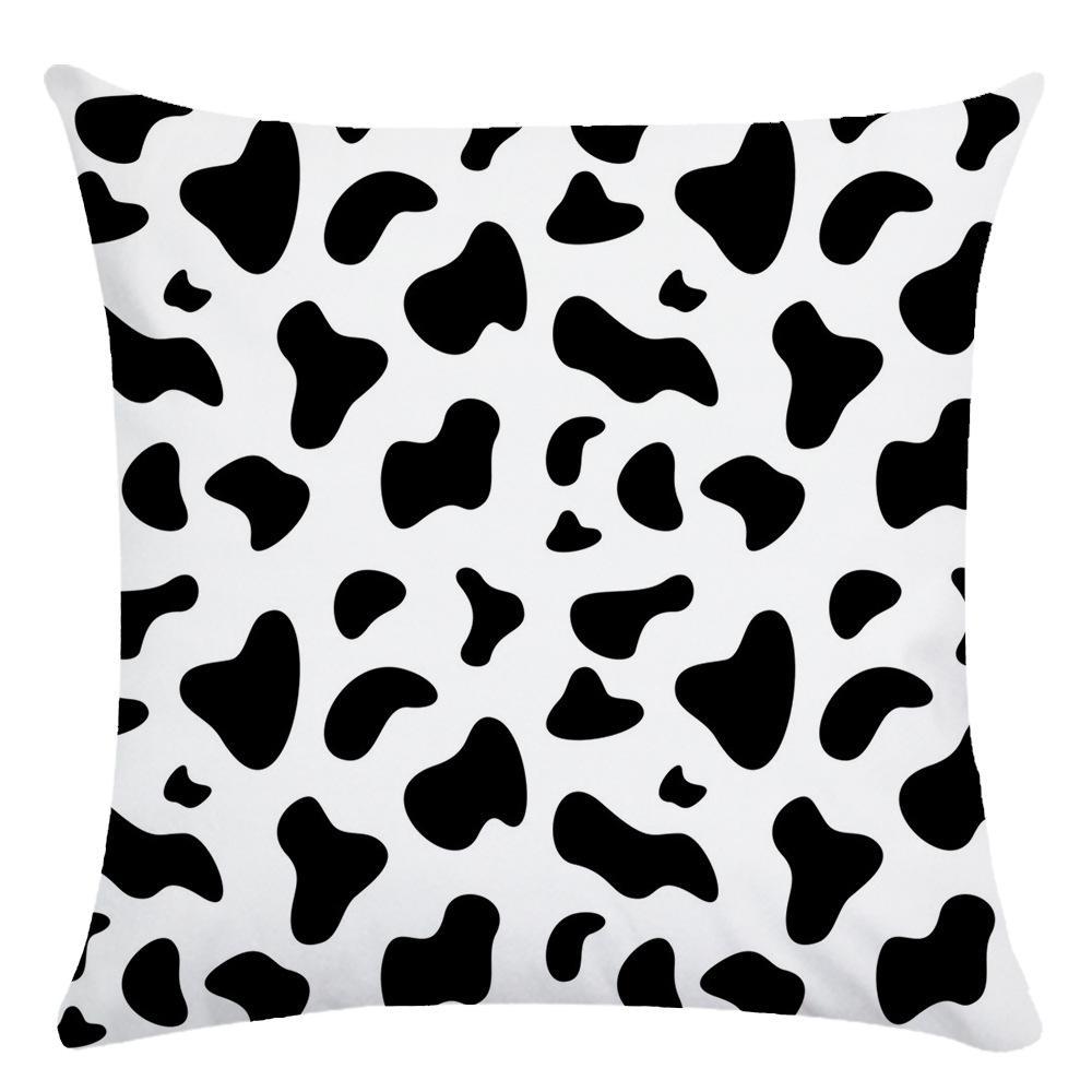 Fashion Cow Pattern Zebra Pattern Black And White Stripes Super Soft Pillowcase