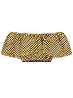 Load image into Gallery viewer, Fashion African Print Slotted Neck Top Split Long Skirt Two Piece Set
