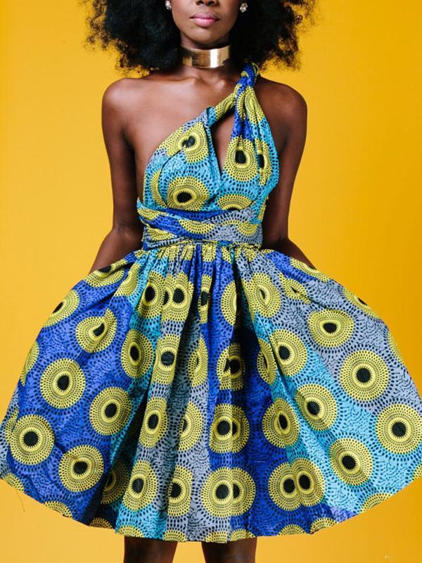 Sexy Pleated Dress With Straps