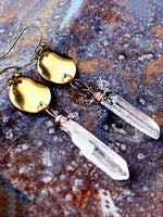 Load image into Gallery viewer, Crystal Stone Earrings Vintage Round Earrings
