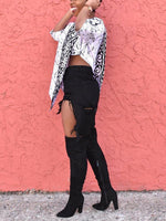 Load image into Gallery viewer, Women&#39;s fashion irregular sleeve top
