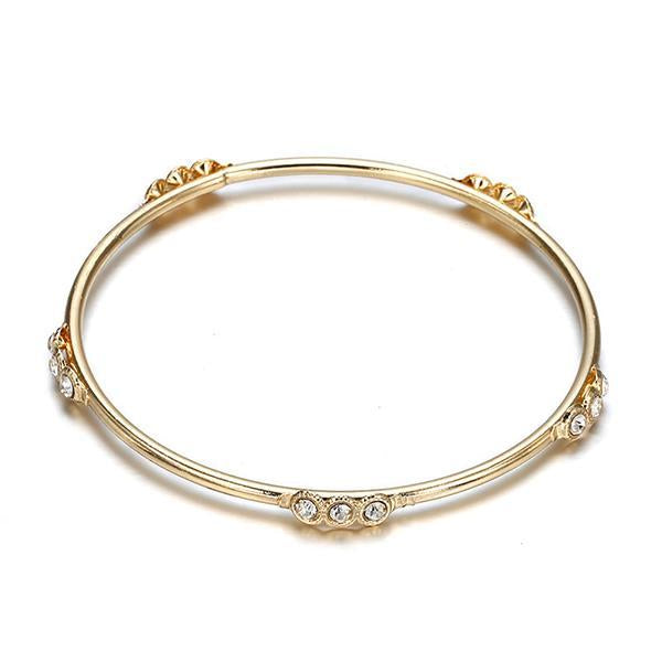 Multi-layer diamond alloy bracelet