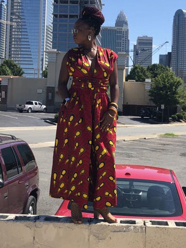 Ethnic Printed Multi-piece Jumpsuit