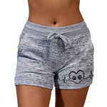 Load image into Gallery viewer, Cute dog paw print casual shorts
