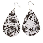 Load image into Gallery viewer, Halloween pattern drop earrings
