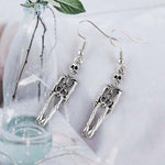 Load image into Gallery viewer, Personalized retro skull earrings
