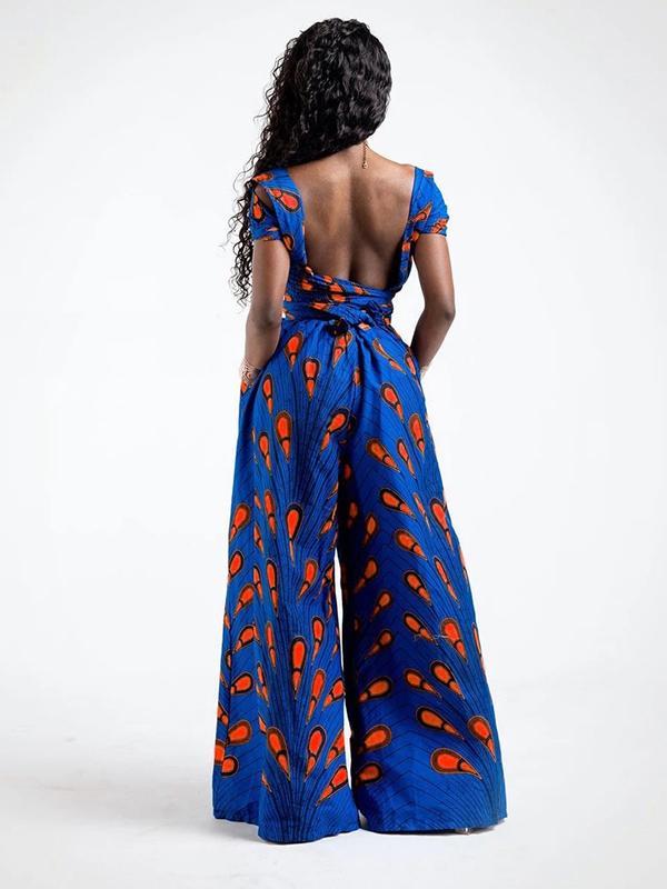 Ethnic Printed Multi-piece Jumpsuit