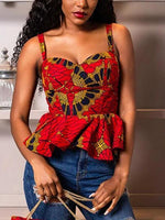 Load image into Gallery viewer, Vintage African Print Camisole
