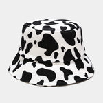 Load image into Gallery viewer, Ladies Cow Zebra Printed Fisherman Hat
