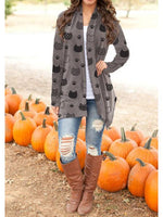 Load image into Gallery viewer, Pet Cartoon Print Casual Cardigan
