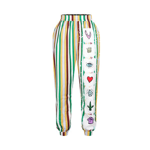 Women's Elastic Waist Casual Indonesian Fashion Harem Pants