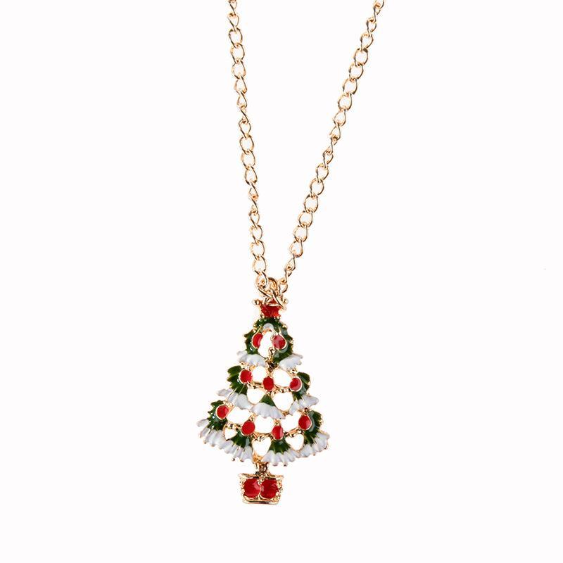 Women's Christmas Tree Necklace