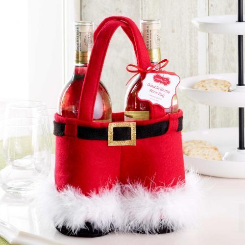 Christmas Santa Claus Pants Gift Bag