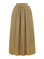 Load image into Gallery viewer, Fashion African Print Slotted Neck Top Split Long Skirt Two Piece Set
