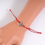 Load image into Gallery viewer, Ladies adjustable bracelet with DOG paw pattern
