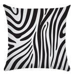 Load image into Gallery viewer, Fashion Cow Pattern Zebra Pattern Black And White Stripes Super Soft Pillowcase
