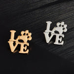 Load image into Gallery viewer, Love Dog claw brooch
