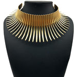 Load image into Gallery viewer, Exaggerated Metal Flowering Collar
