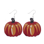 Load image into Gallery viewer, Women&#39;s Thanksgiving Halloween Leather Earrings

