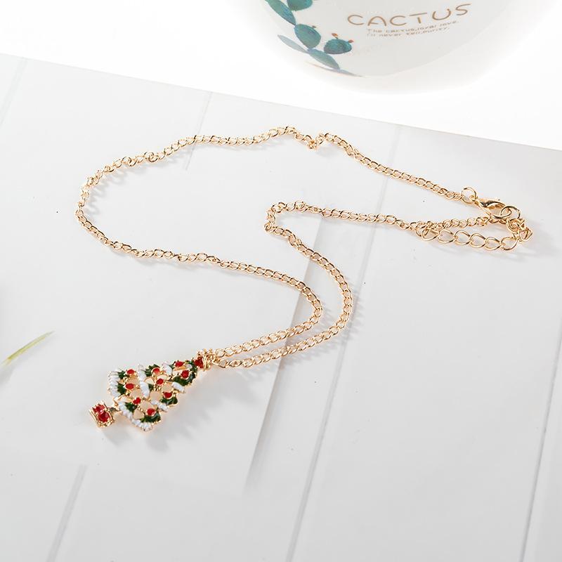 Women's Christmas Tree Necklace