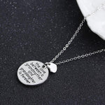 Load image into Gallery viewer, &quot;The love between a grandmother and granddaughter is forever&quot; Necklace
