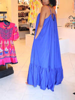 Load image into Gallery viewer, Sexy Solid Color Suspender Dress
