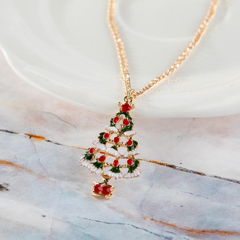 Women's Christmas Tree Necklace