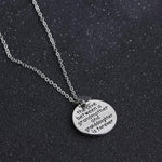 Load image into Gallery viewer, &quot;The love between a grandmother and granddaughter is forever&quot; Necklace

