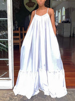 Load image into Gallery viewer, Sexy Solid Color Suspender Dress
