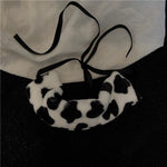 Load image into Gallery viewer, Ladies cow pattern choker
