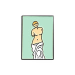 Load image into Gallery viewer, Portrait painting brooch

