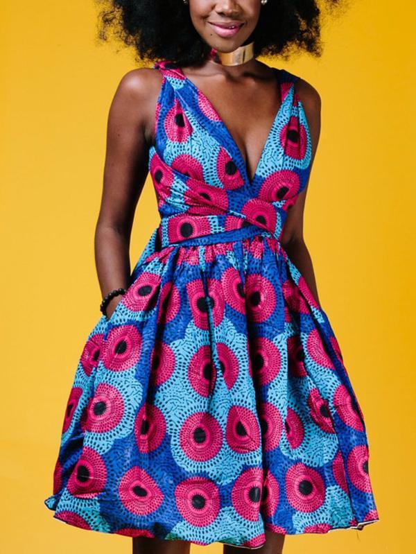 Sexy Pleated Dress With Straps