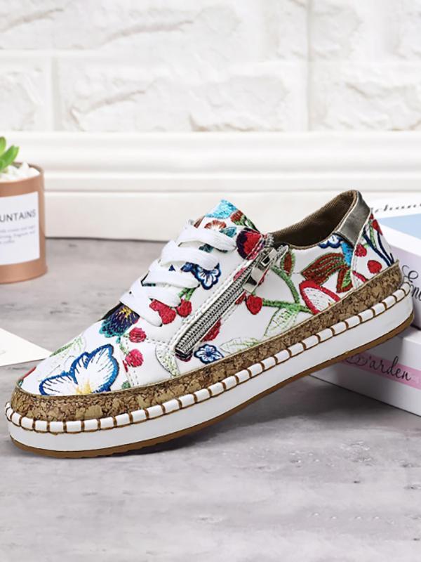 Ladies Printed Casual Shoes