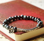 Load image into Gallery viewer, Ethnic style ceramic bracelet flower glaze bead bracelet
