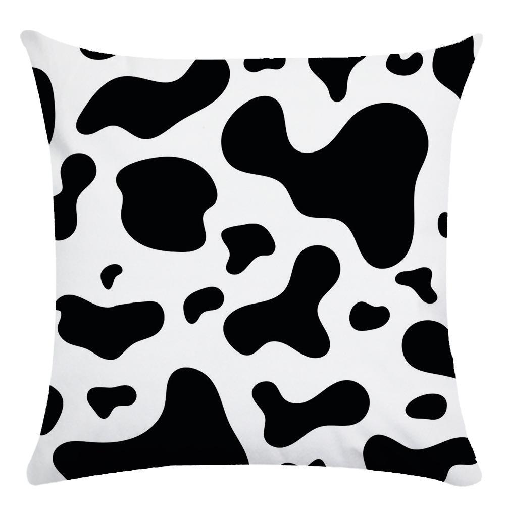 Fashion Cow Pattern Zebra Pattern Black And White Stripes Super Soft Pillowcase