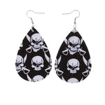 Load image into Gallery viewer, Halloween pattern drop earrings
